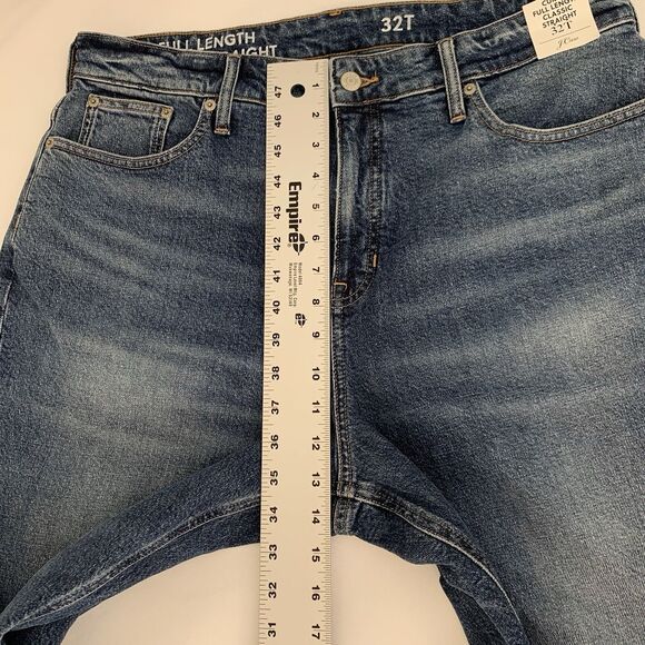 NWT J Crew Jeans Women 32 Tall Curvy Classic Straight Denim High Rise Preppy Mom - Picture 9 of 10
